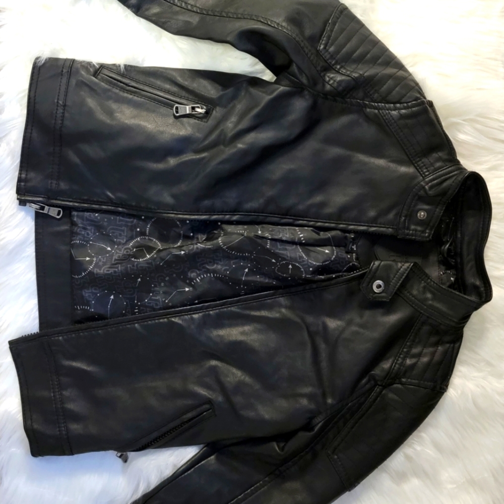 Boys Urban Republic pleather jacket